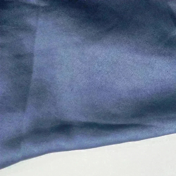 Hatch Maternity Satin Cowl Slip Midi Navy Formal Dress Harlow Size Small - Picture 8 of 11